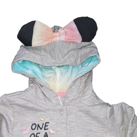 NEW Minnie Infant 5-piece Layette Set Sweet Shower Gift 12M Bows and Hear… - Picture 3 of 8